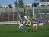 Seamie Allen climbs the highest to grab a high ball