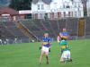 Ferghal attempts to get a block in