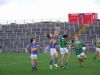 Ciaran attepts to clear the danger