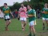 Caolan, Paddy & Seamie get back in to the small square to help out the defence
